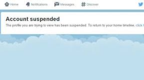 suspended